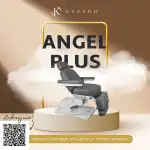 Kozmetické kreslo ANGEL PLUS s ohrevom bledošedé