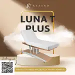 Kozmetické lehátko LUNA T PLUS s ohrevom biele