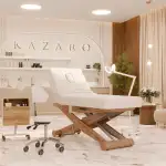 Kozmetické lehátko LUNA X PLUS s ohrevom biele
