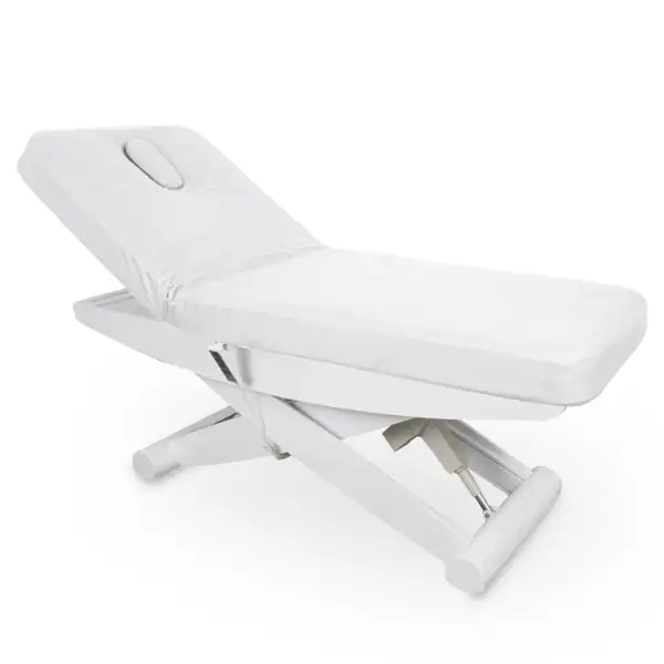 Kozmetické lehátko LUNA X PLUS Pure s ohrevom biele