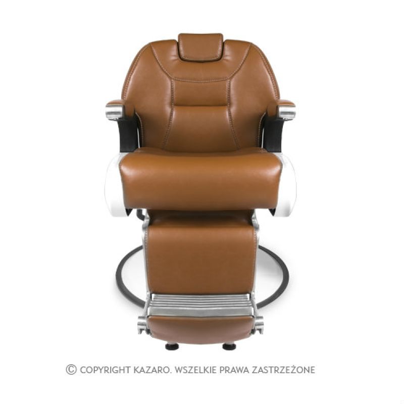 Kadernícke kreslo BARBER bledohnedé