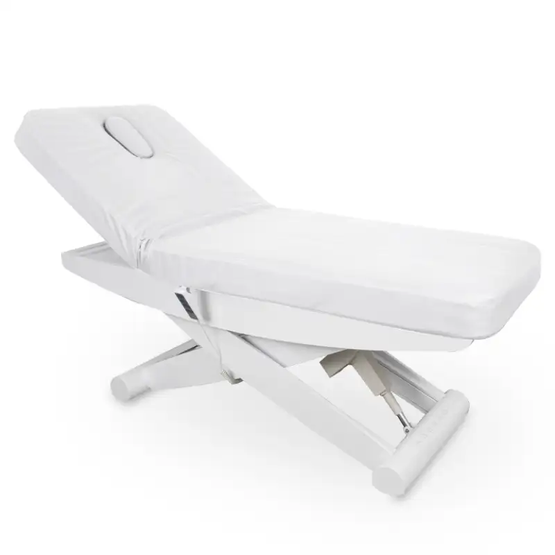 Kozmetické lehátko LUNA X PLUS Pure s ohrevom biele