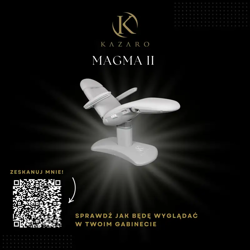 Kozmetické kreslo MAGMA II biele